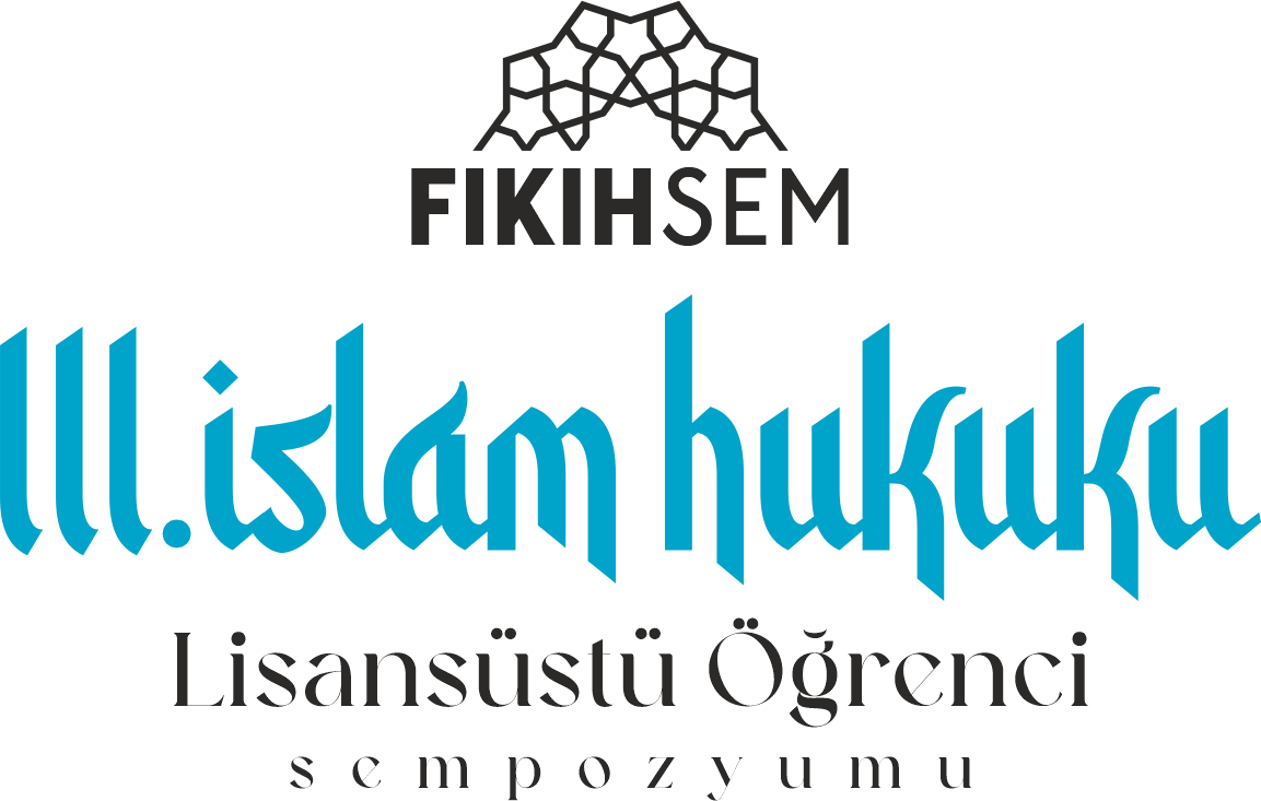 III.islam Hukuku-Lisansustu Ögrenci Sempozyumu